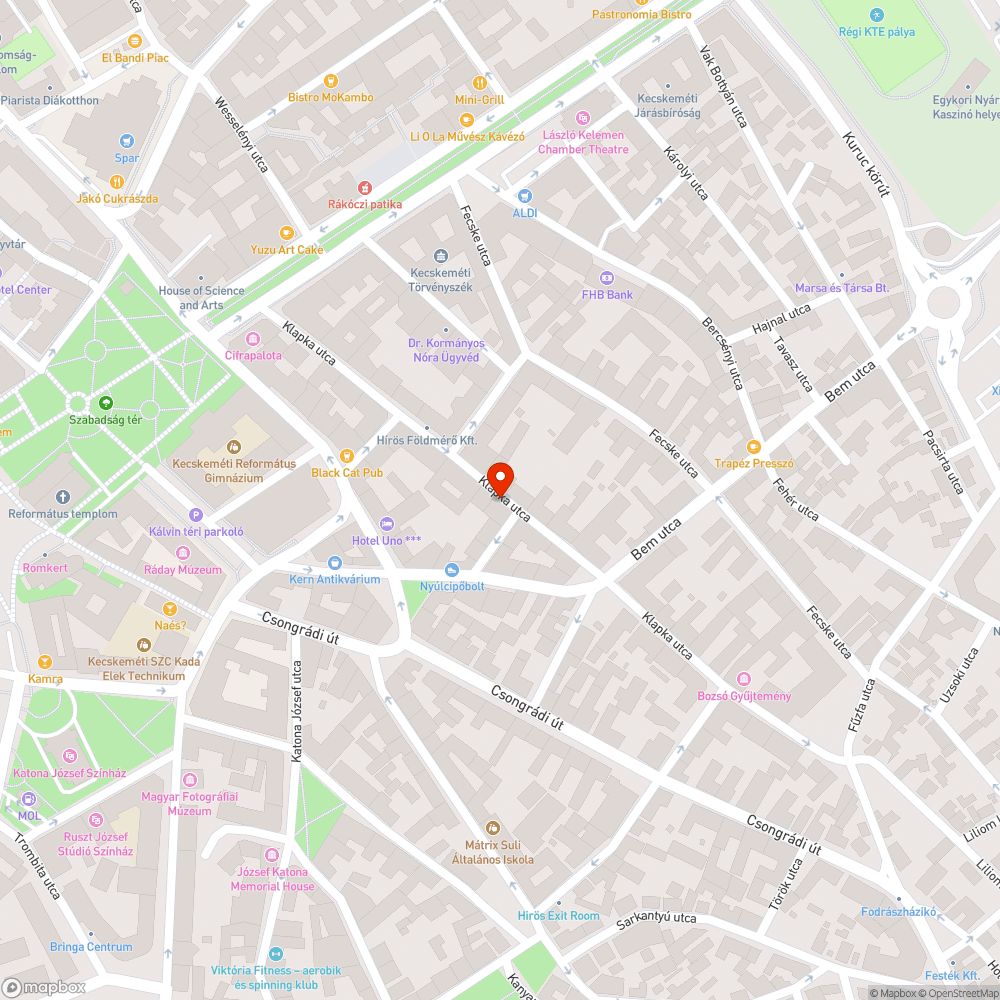 Sérült fedlap bejelentés helye