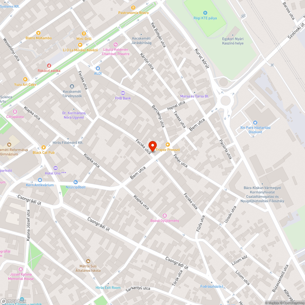 Kopott fedlap bejelentés helye