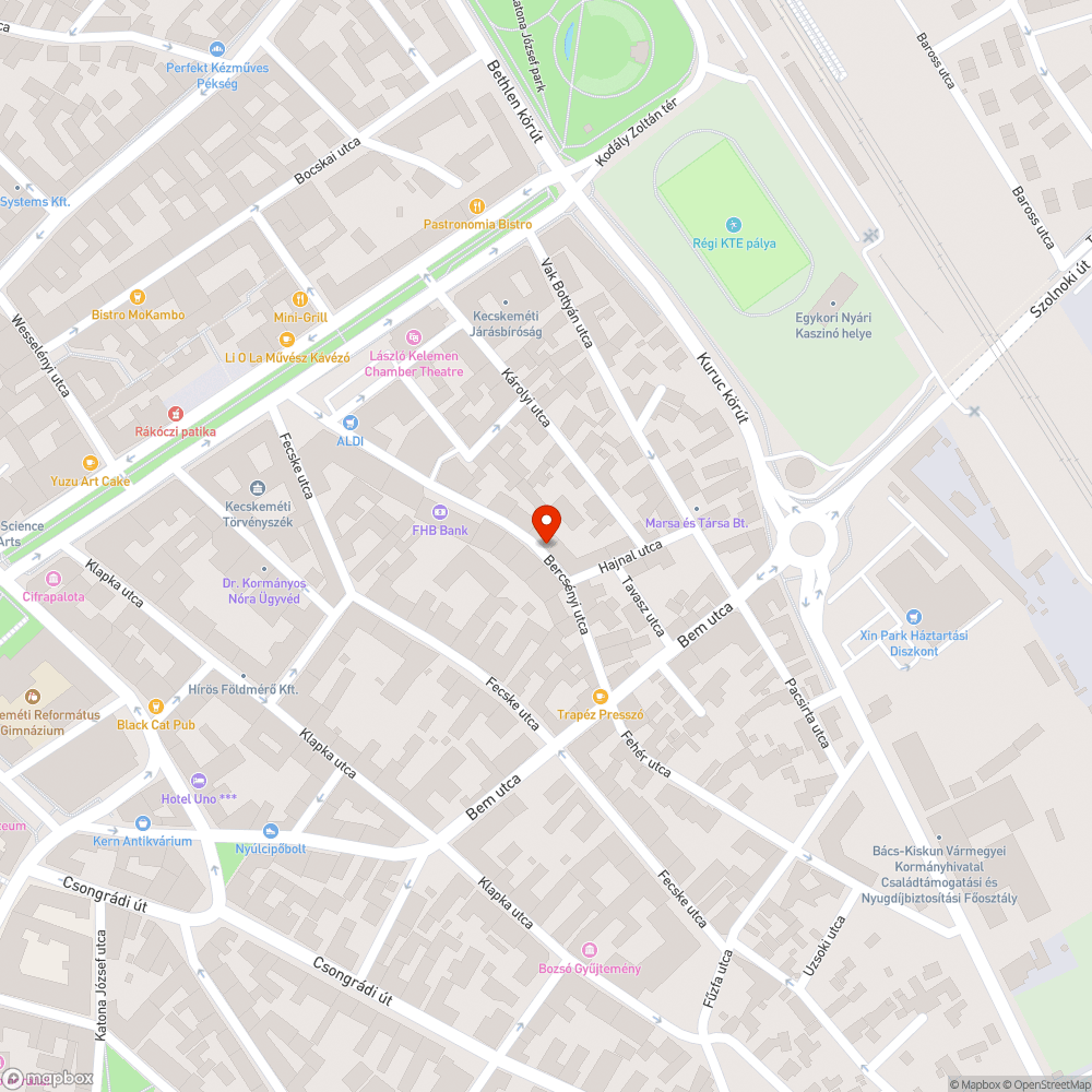 Sérült fedlap bejelentés helye