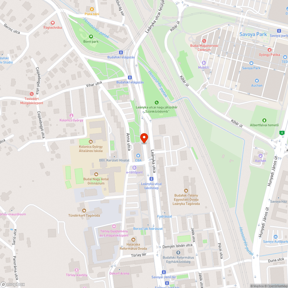 Régóta rossz állapotú útszakasz bejelentés helye