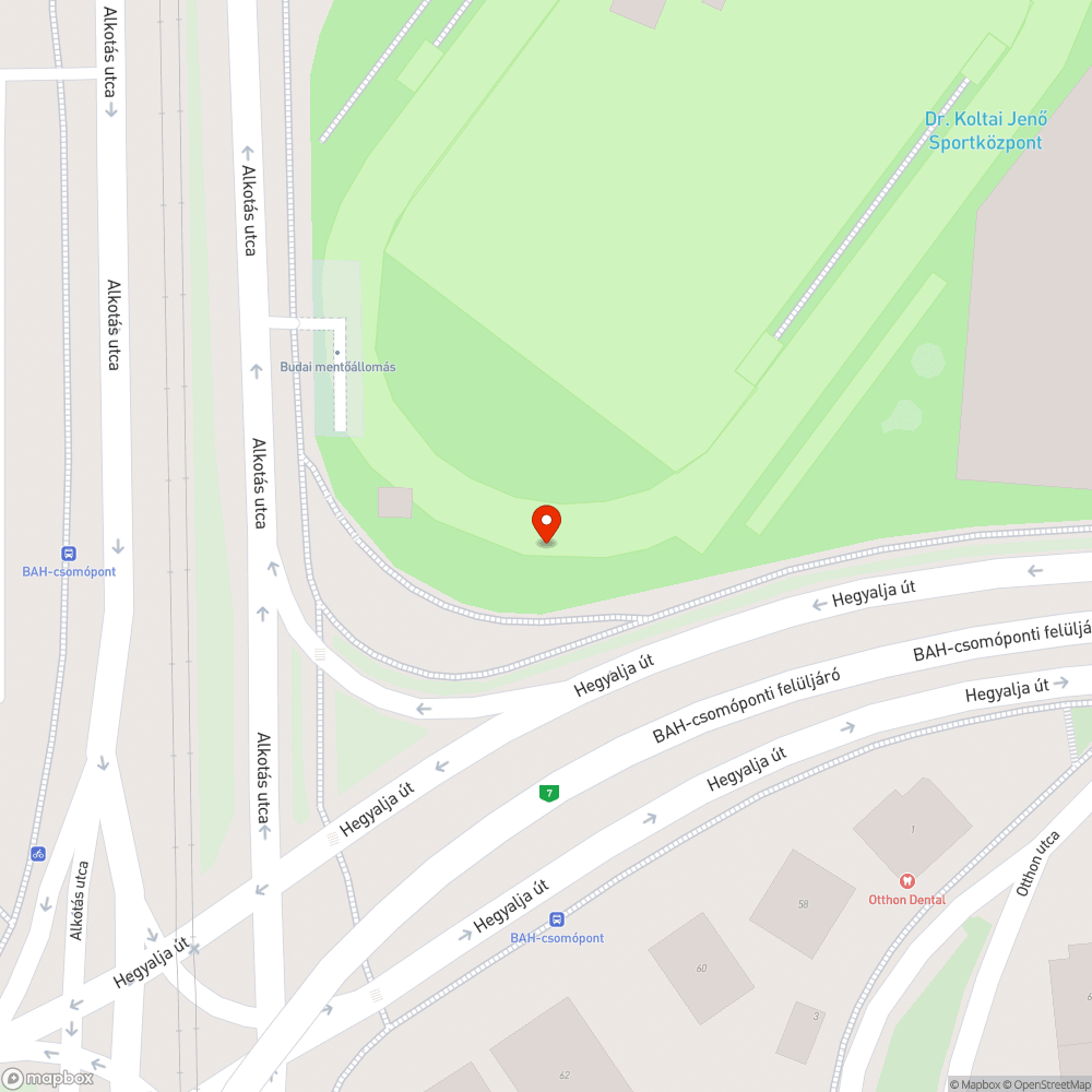 Barna Hyundai ACCENT BAH-csomópont bejelentés helye