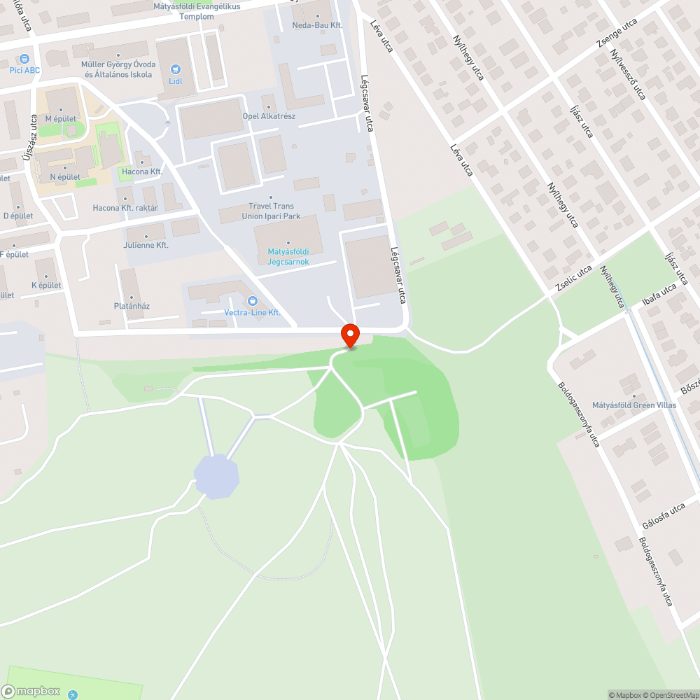 Illegális szemétlerakás bejelentés helye