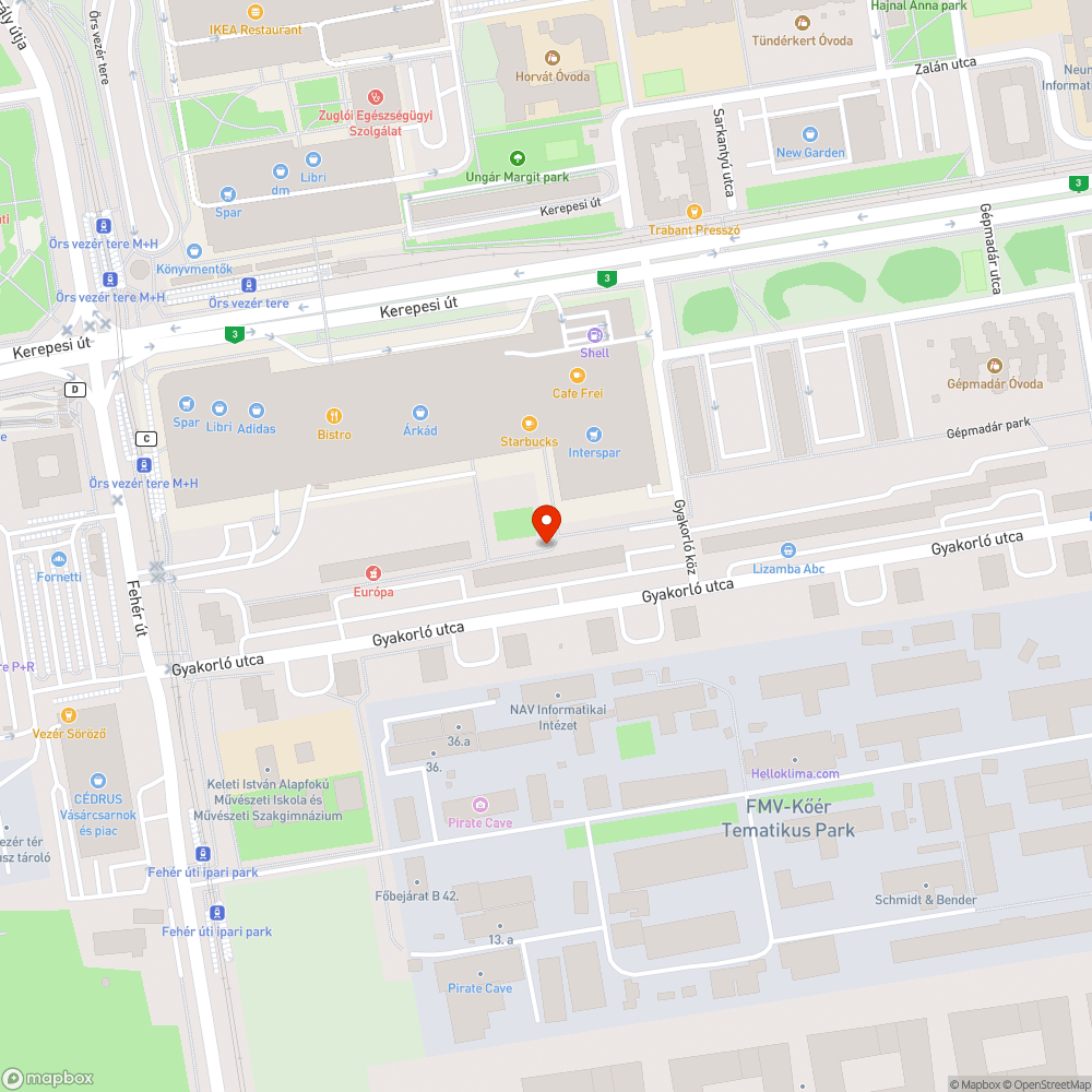 Beszakadt járda évek óta bejelentés helye