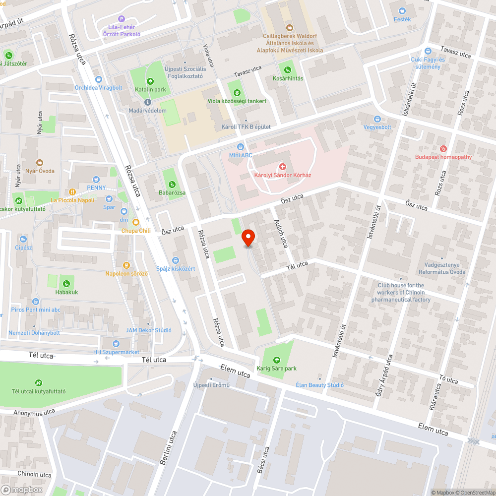 Letört ágdarabok bejelentés helye