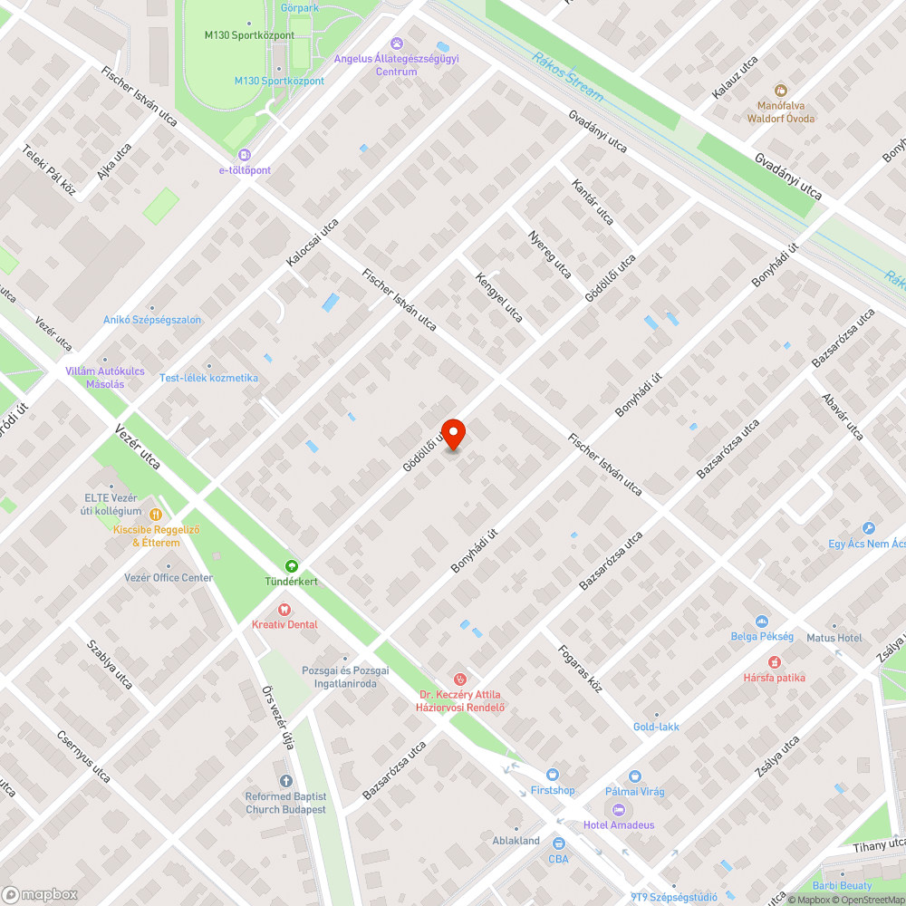 alámosott úttest bejelentés helye