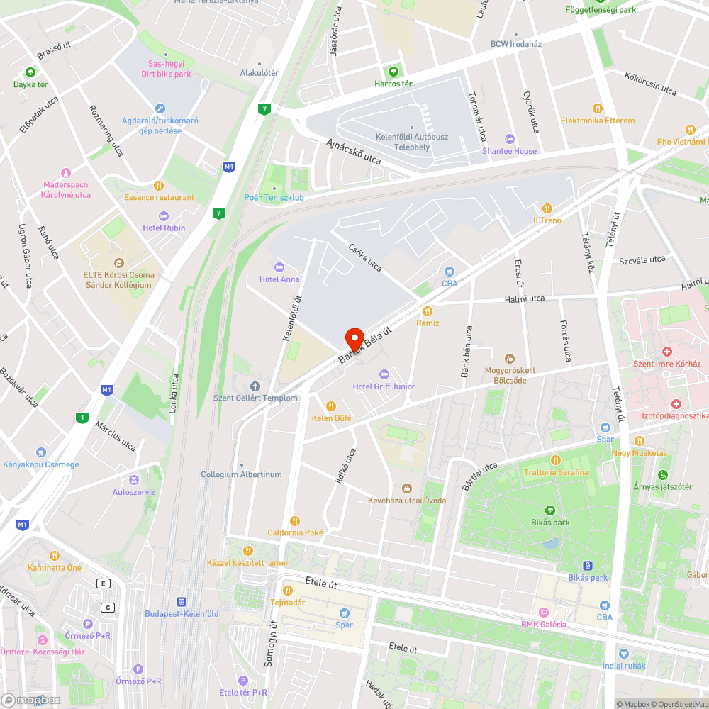 Megállónak látszó terület 3. bejelentés helye