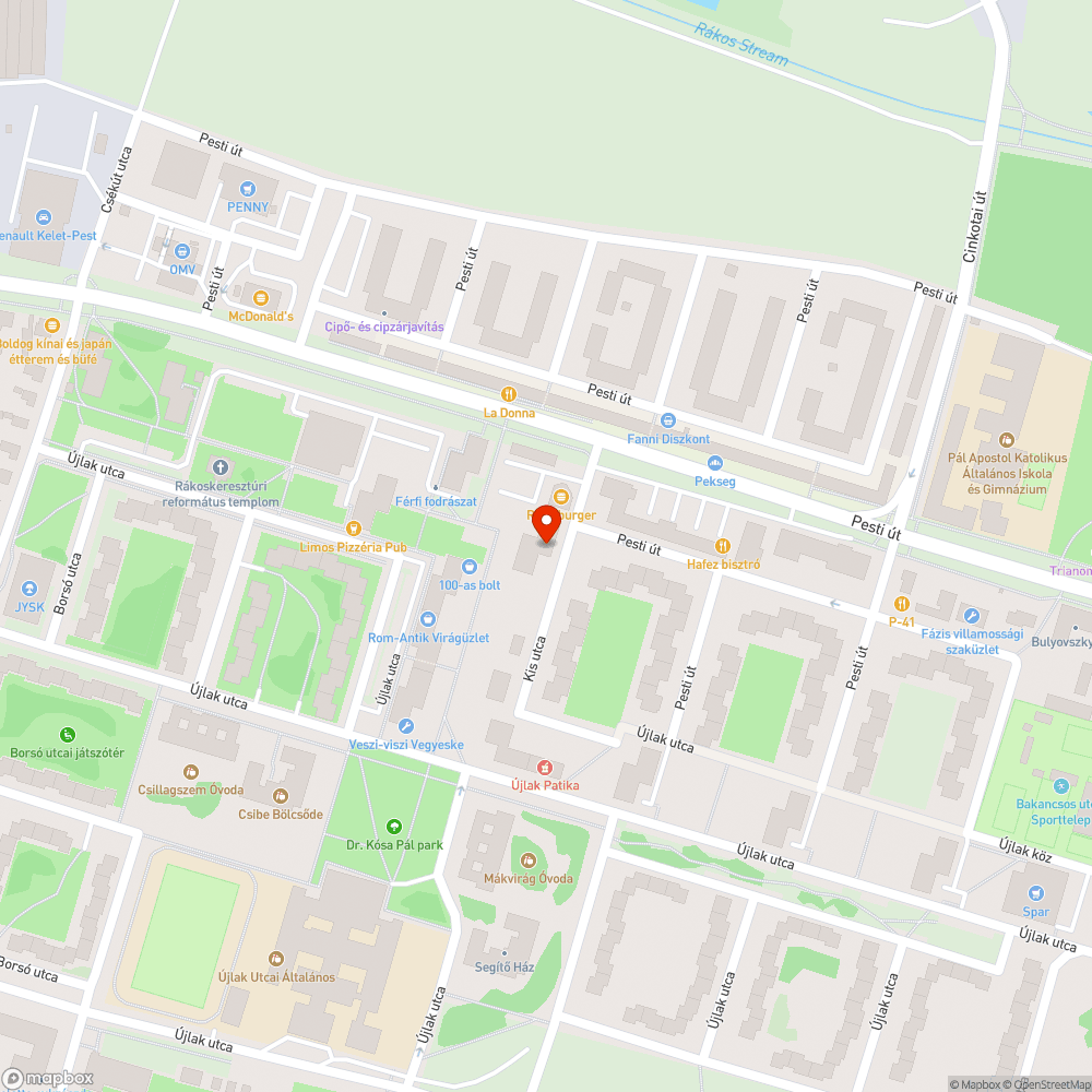 Lerakott bútorok a közterületen. bejelentés helye