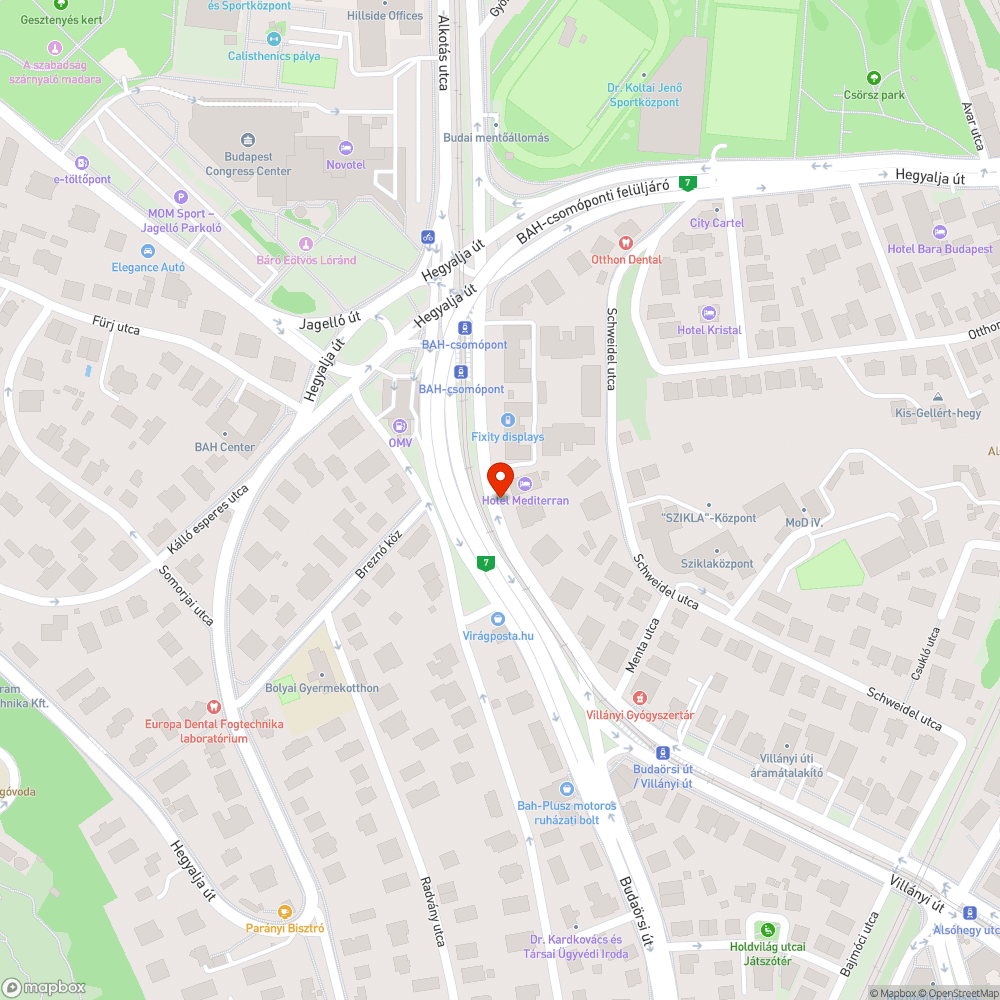 Mély kátyú a Budaörsi úton bejelentés helye