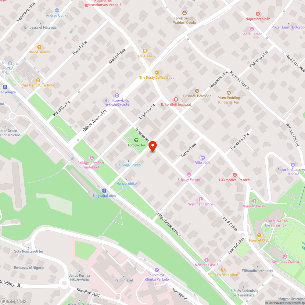 Koszos, graffitis szekrények bejelentés helye