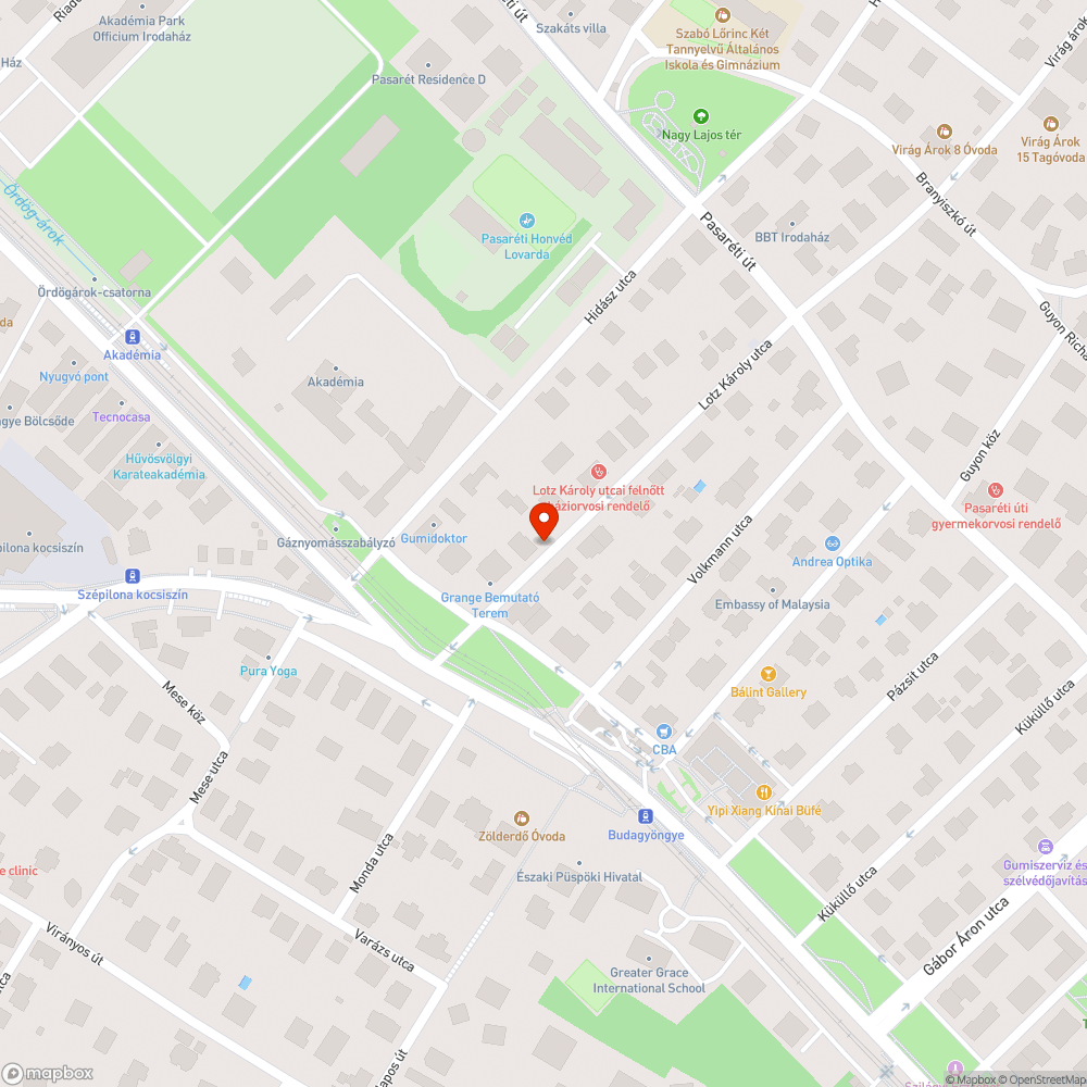 Sérült járda bejelentés helye