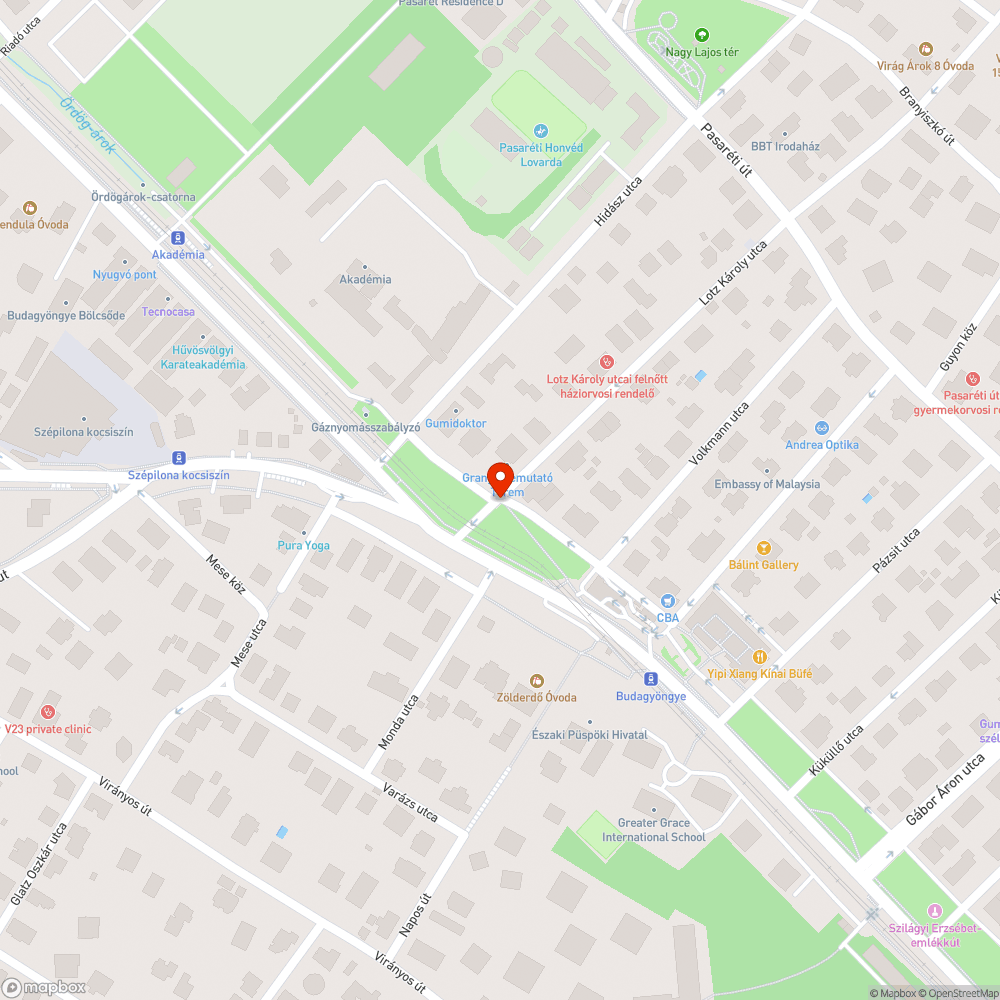 Hiányzó fedél bejelentés helye