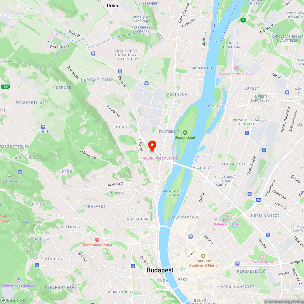 Kátyú bejelentés helye