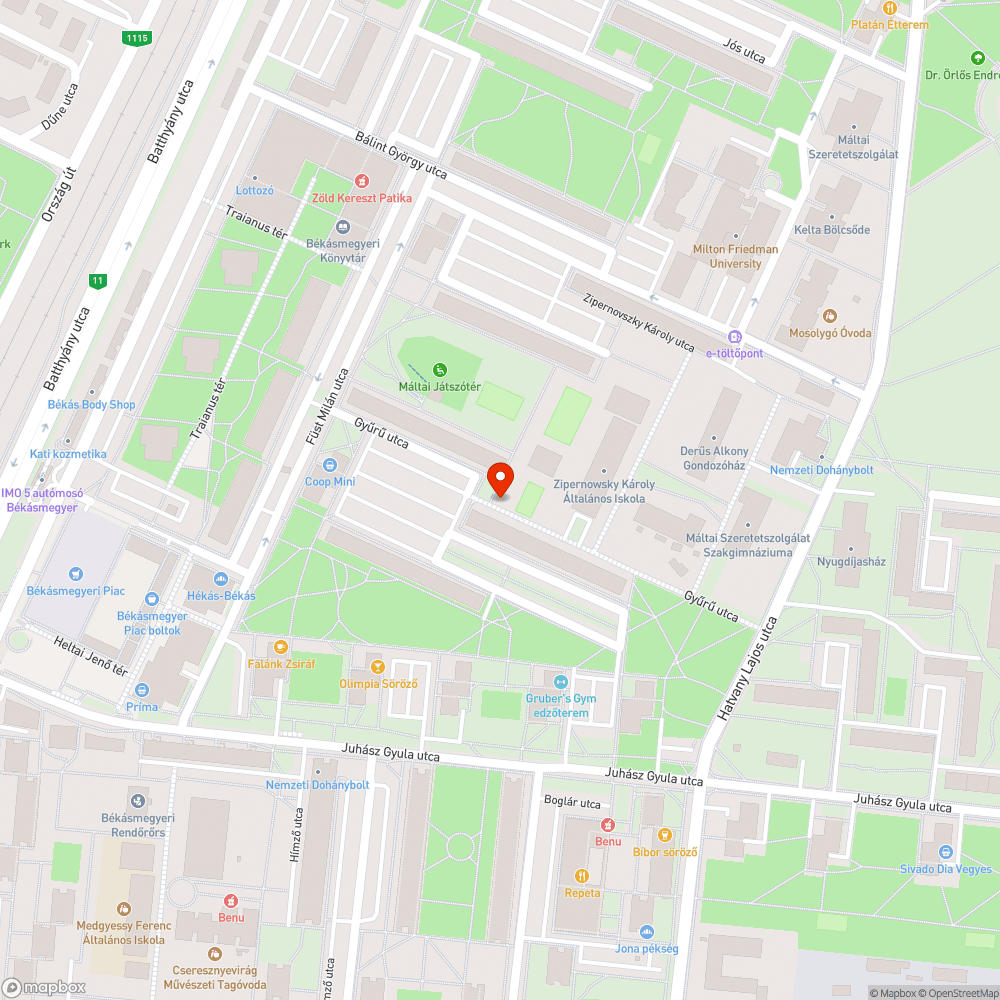 Deszkák szétdobálva bejelentés helye