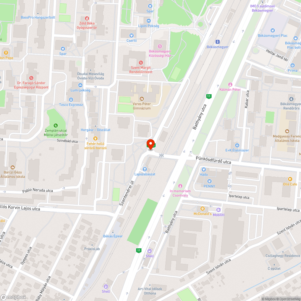 Kidőlt tábla bejelentés helye