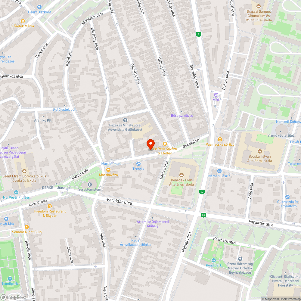 Szabàlytalan parkolàs bejelentés helye