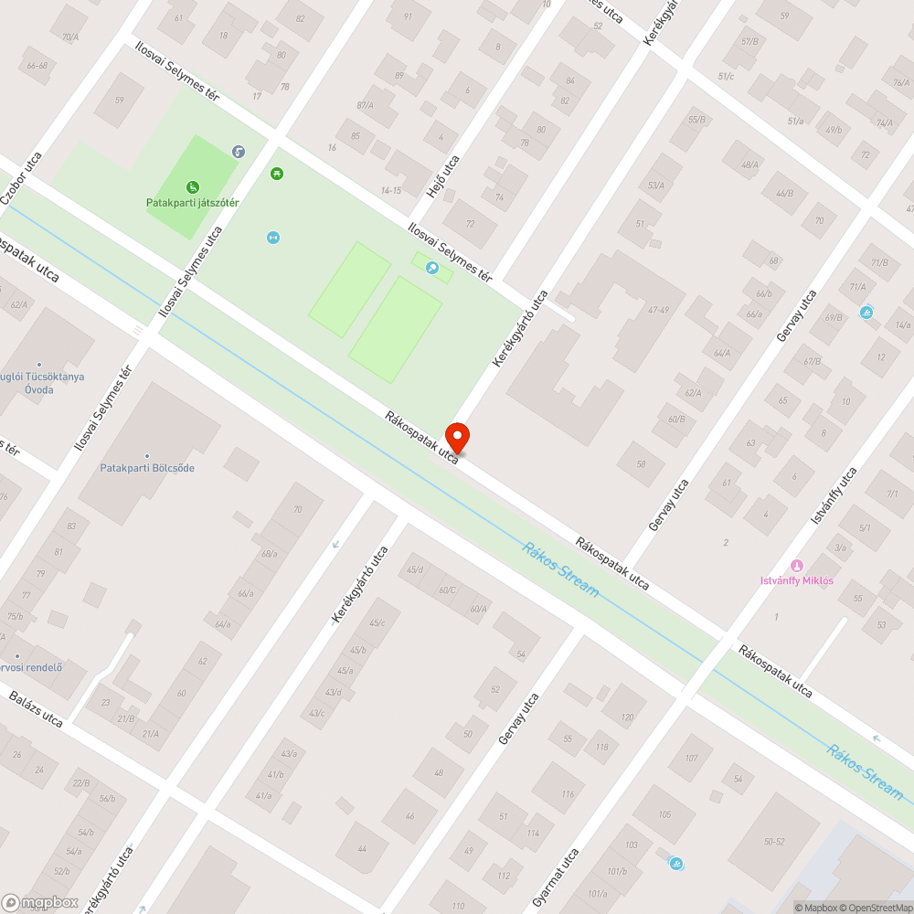 Kátyúk javításának kérése bejelentés helye