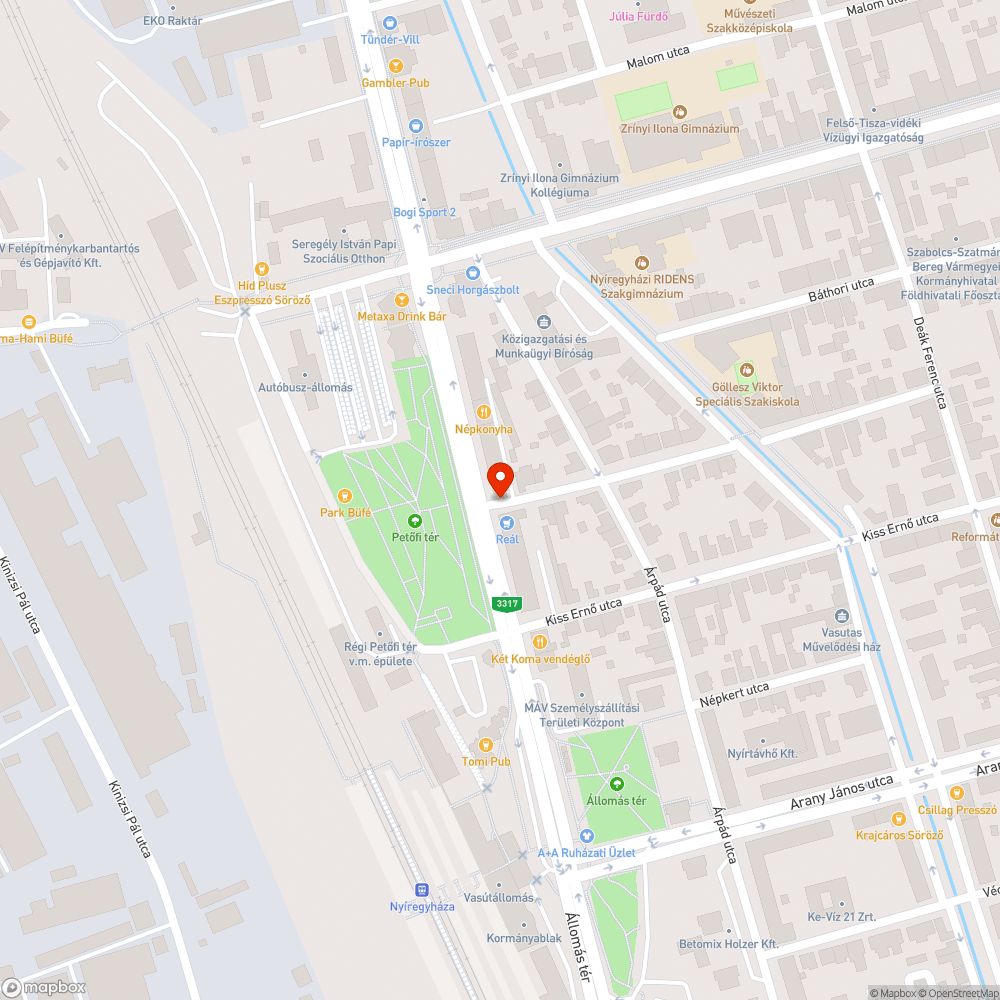 Megsüllyedt fedlap bejelentés helye