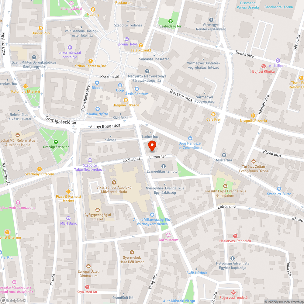 Eldugult víznyelő bejelentés helye