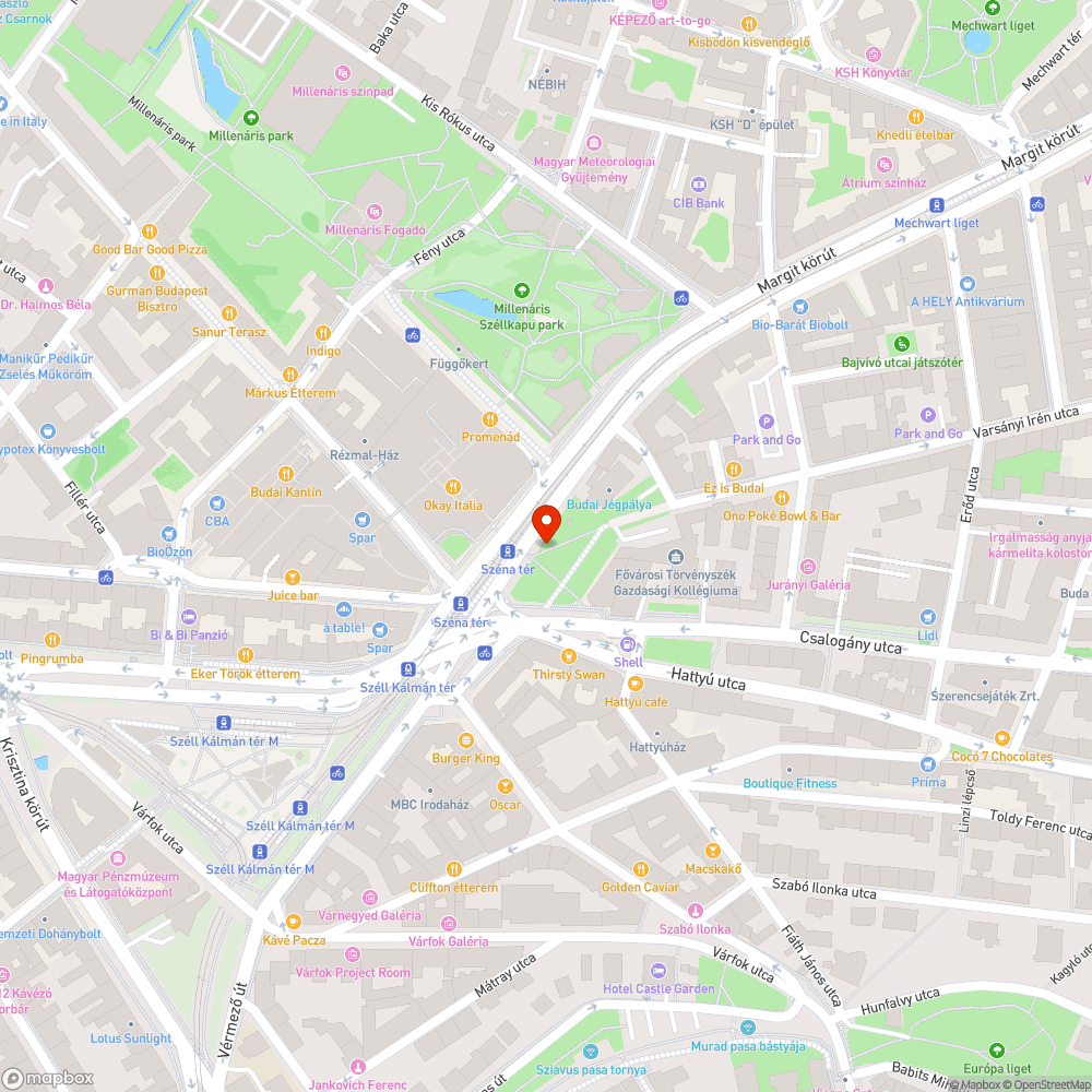 Az egyik fa majdnem kidől bejelentés helye