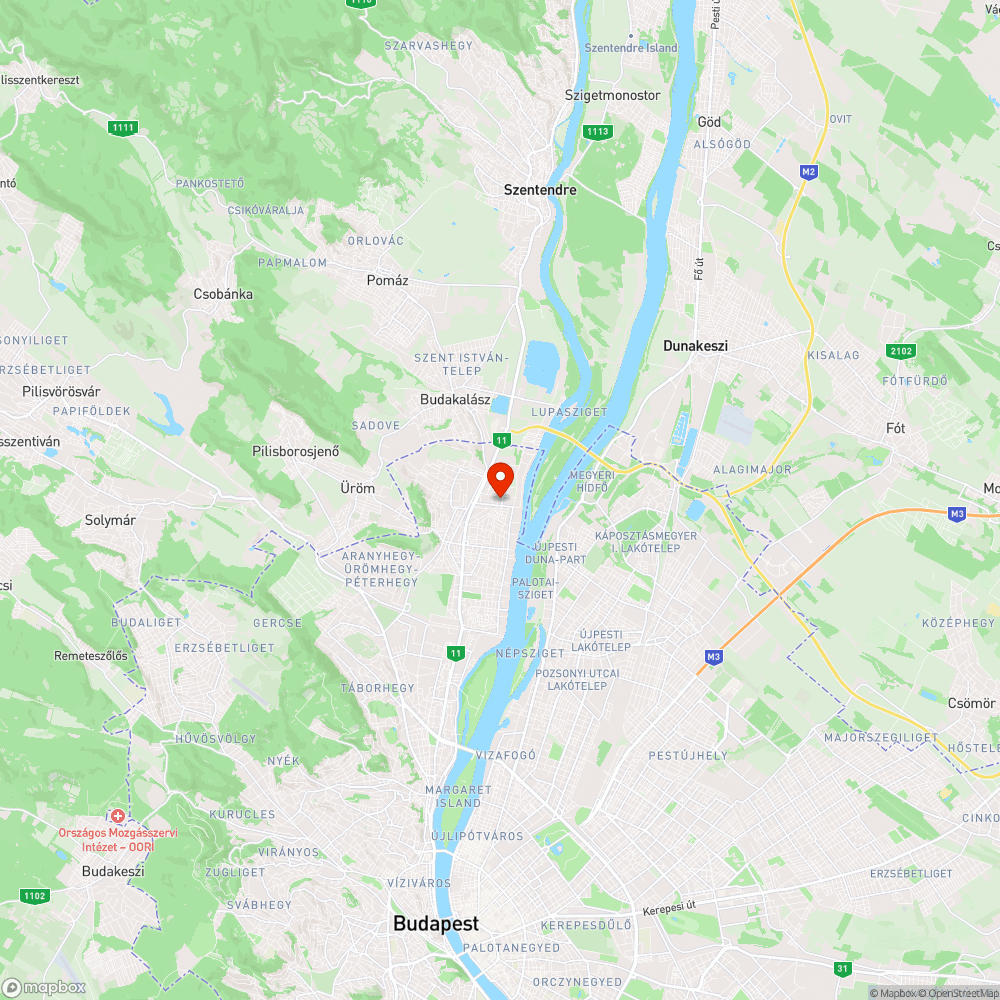 Két üreg bejelentés helye