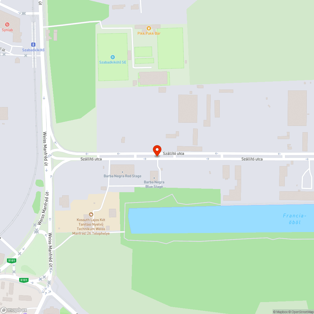 Beszakadó útburkolat. bejelentés helye