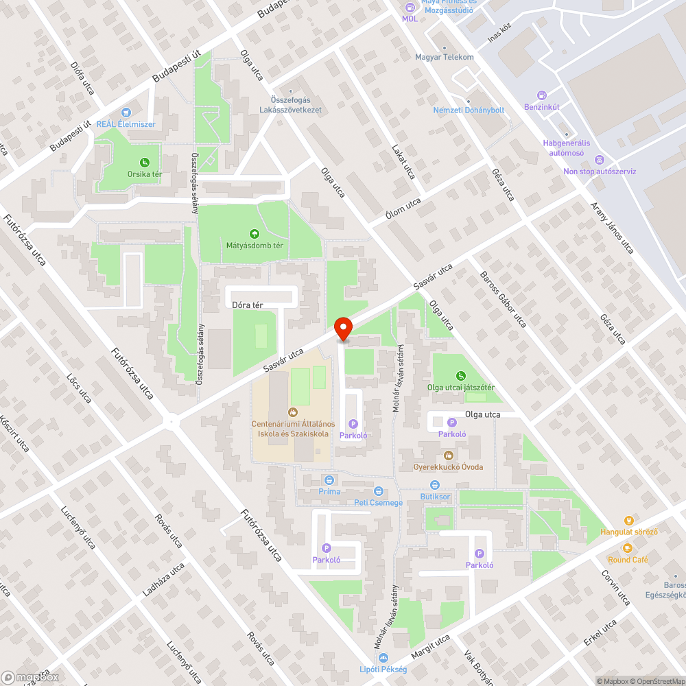 Elhagyott , műszakival nem rendelkező gépjármű bejelentés helye