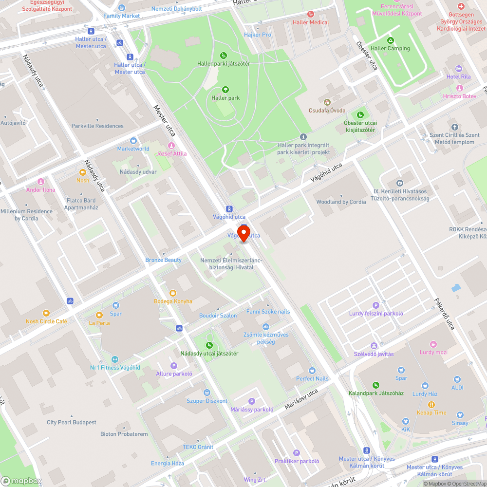 Mester utca 79 sok szemét az utcán bejelentés helye