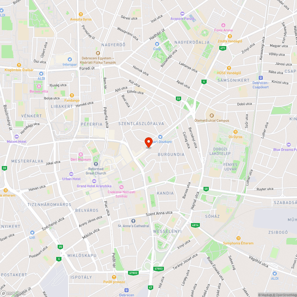 Szabàlytalan parkolàs bejelentés helye