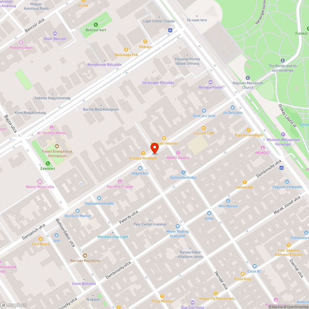 Ködarabok bejelentés helye