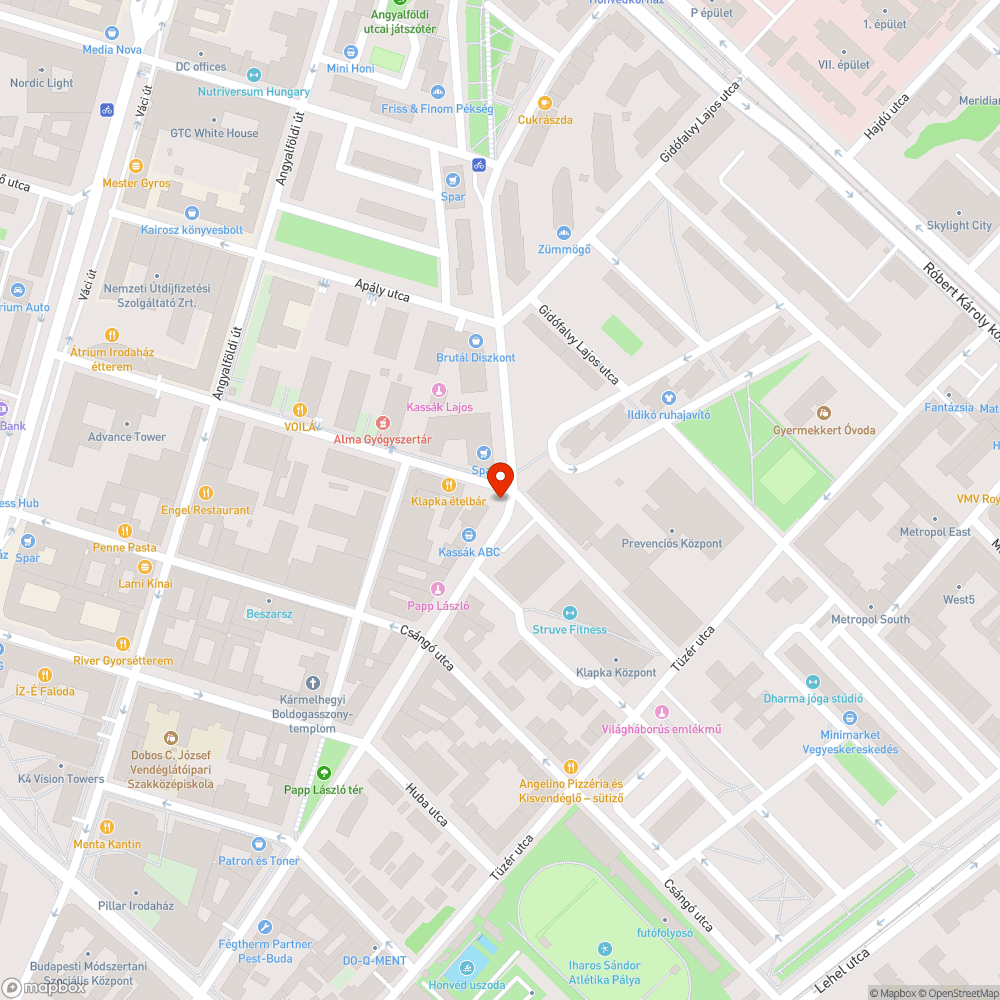 Jelzőtábla javítása bejelentés helye