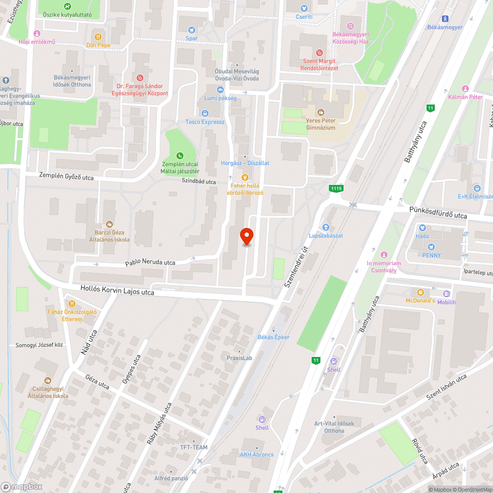 2 éves kátyú bejelentés helye