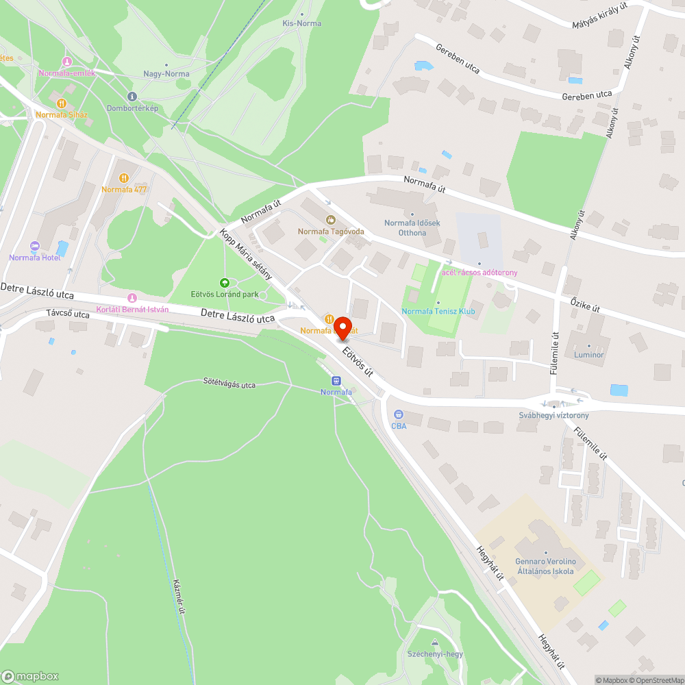 Matricás elfordult tábla bejelentés helye