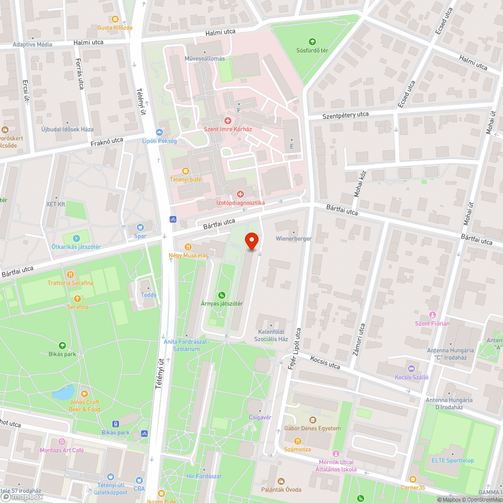 Üres oszlop bejelentés helye