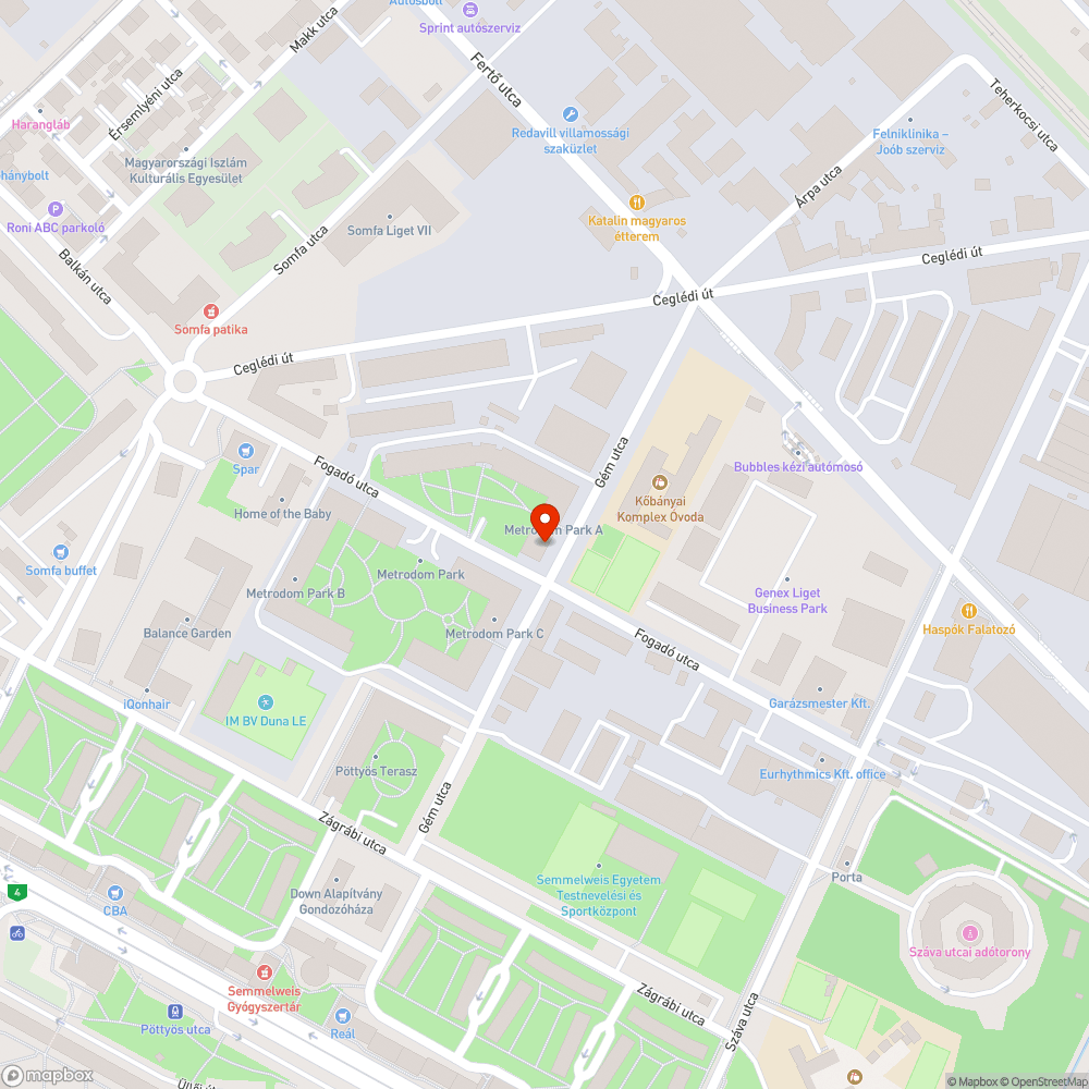 Sérült felhajtást gátló oszlop bejelentés helye