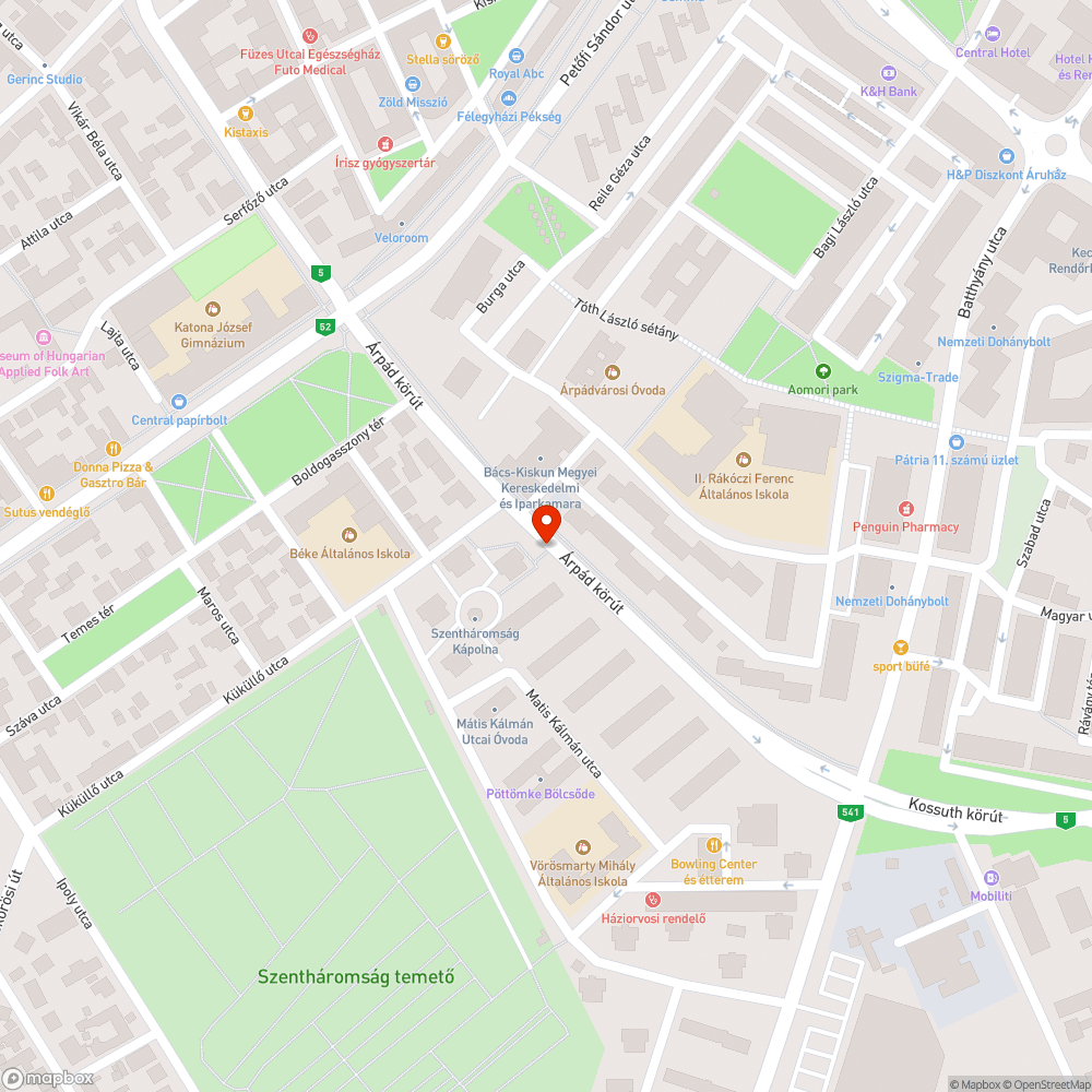 Hiányzó keret bejelentés helye