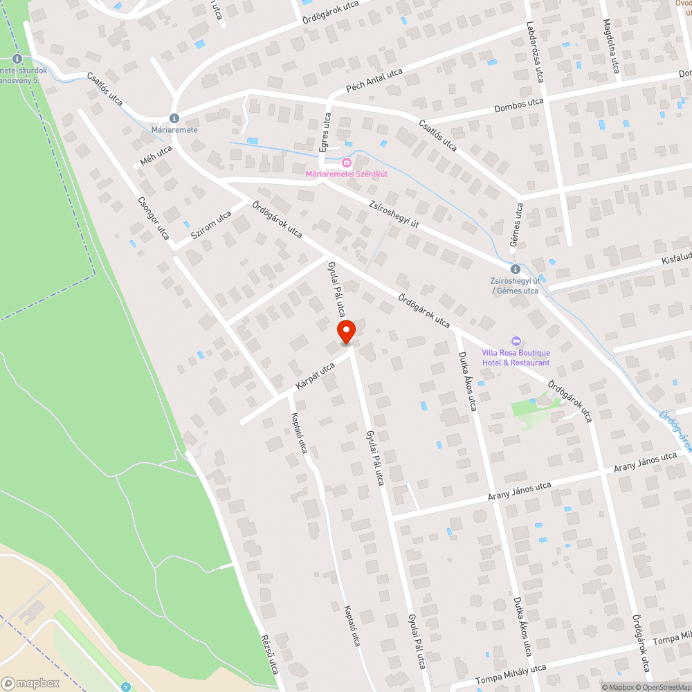 Faültetés bejelentés helye