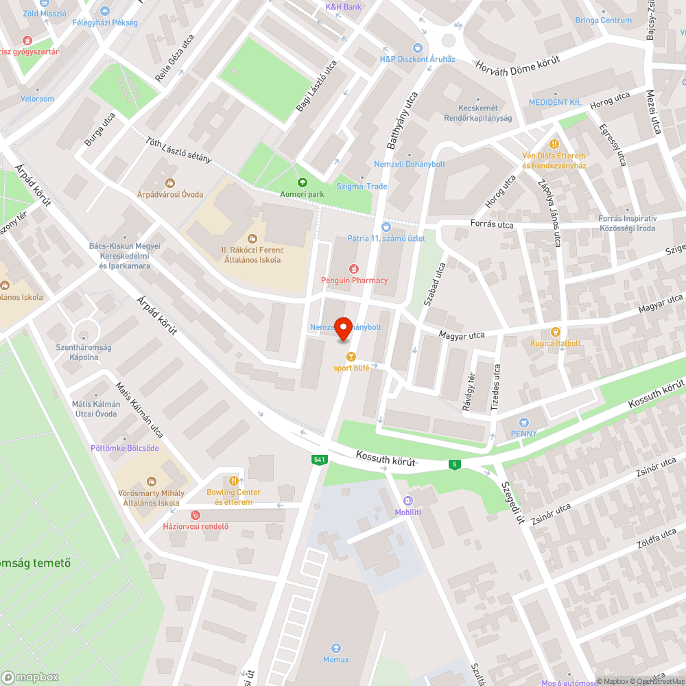 Sérült fedlap bejelentés helye