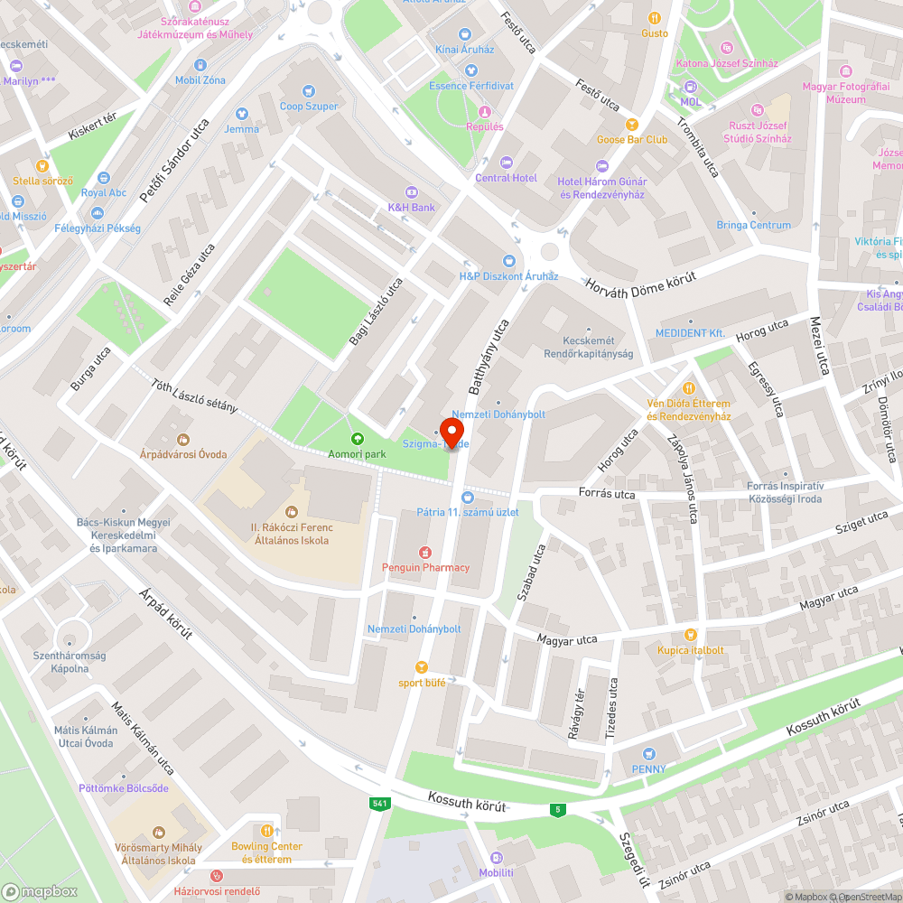 Sérült fedlappár bejelentés helye