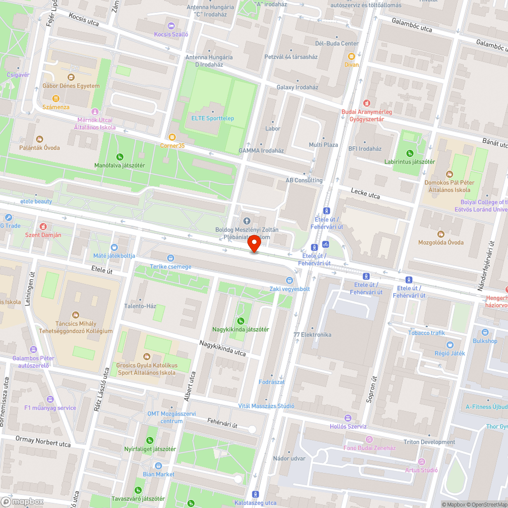 Járdára lógnak a faágak bejelentés helye