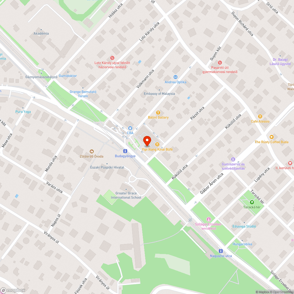 Nyitott villanyoszlop bejelentés helye