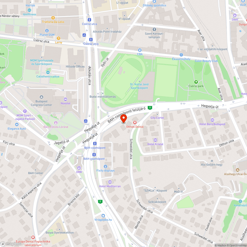 Fedlap és burkolathiba bejelentés helye