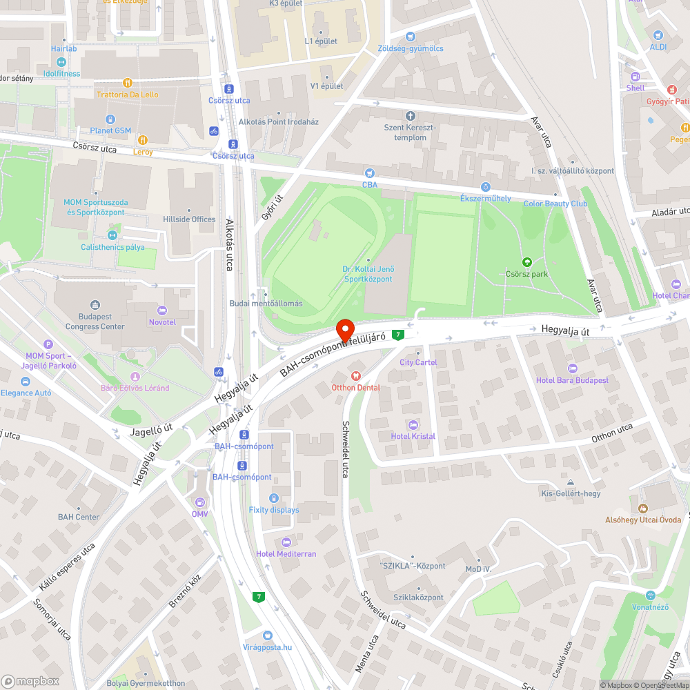 Rengeteg szemét a felüljáró alatt bejelentés helye