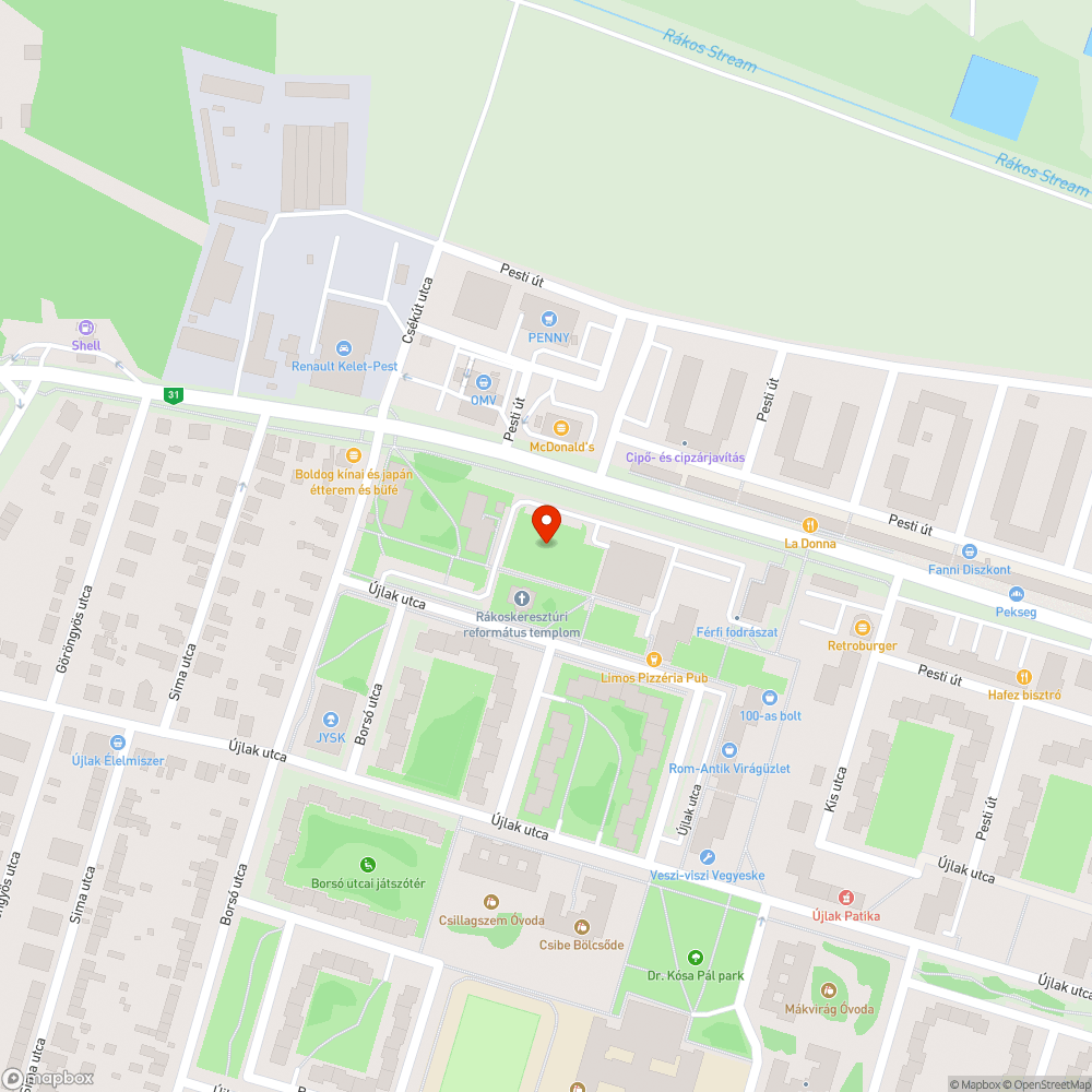 Kidőlt fák bejelentés helye