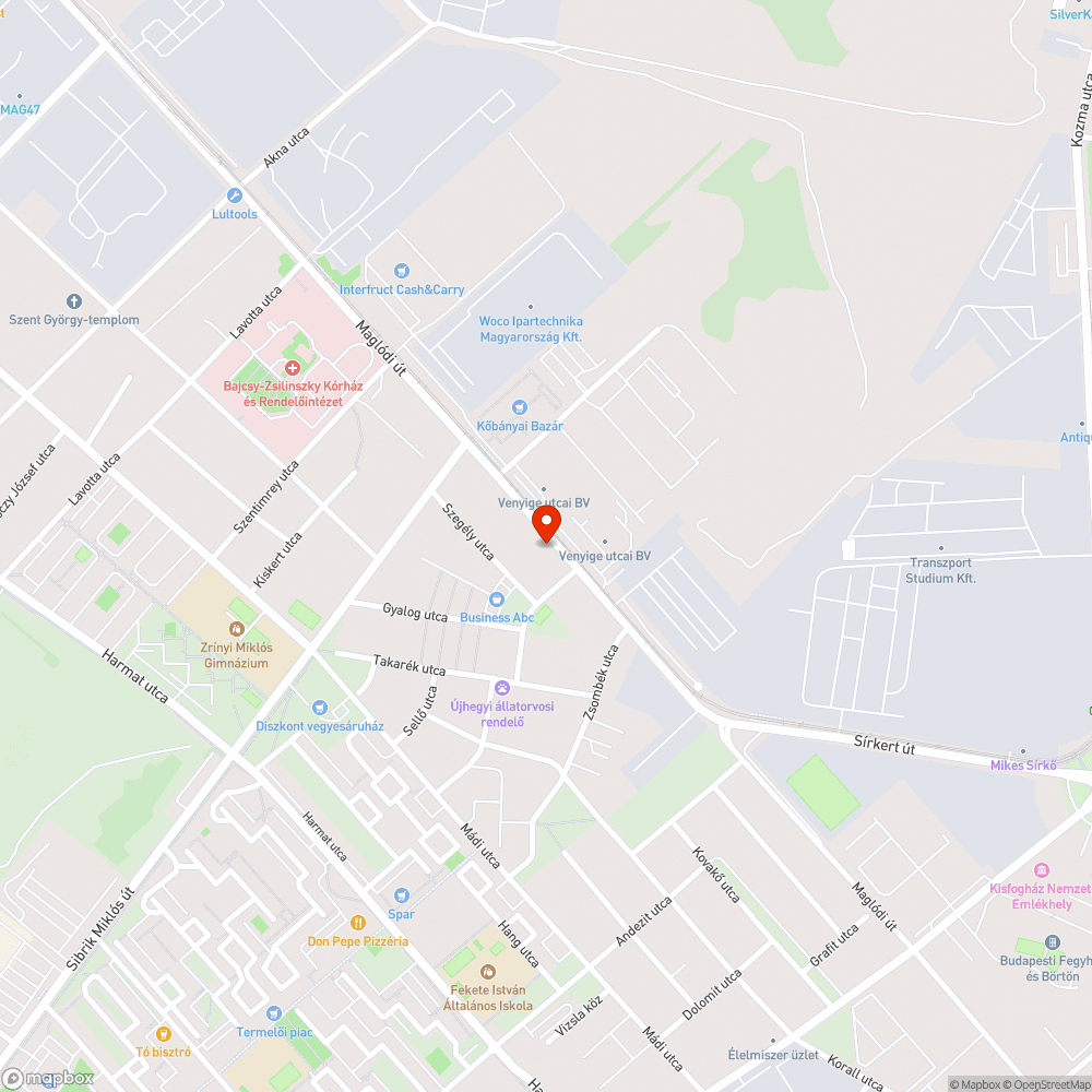 Megsüllyedt , tönkrement fedlap bejelentés helye