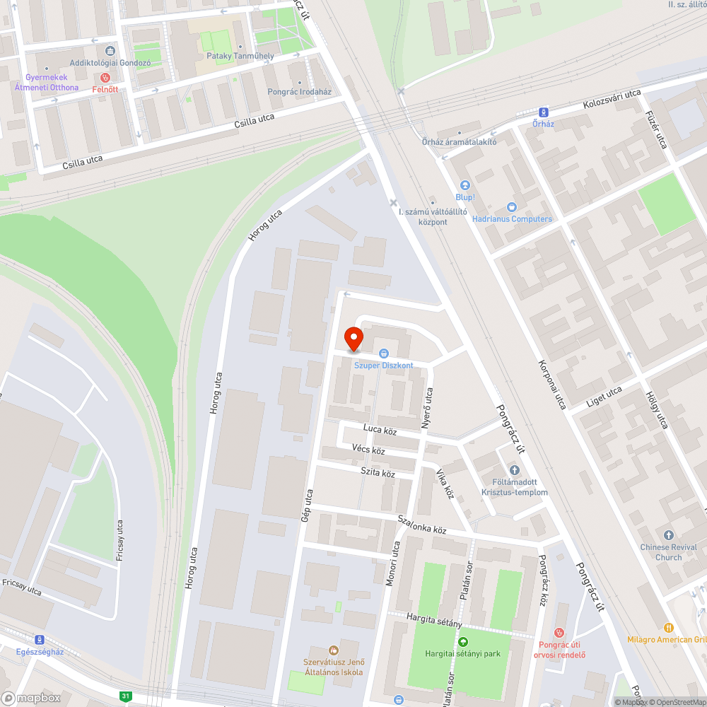 Beszakadóban lévő csatornafedél bejelentés helye