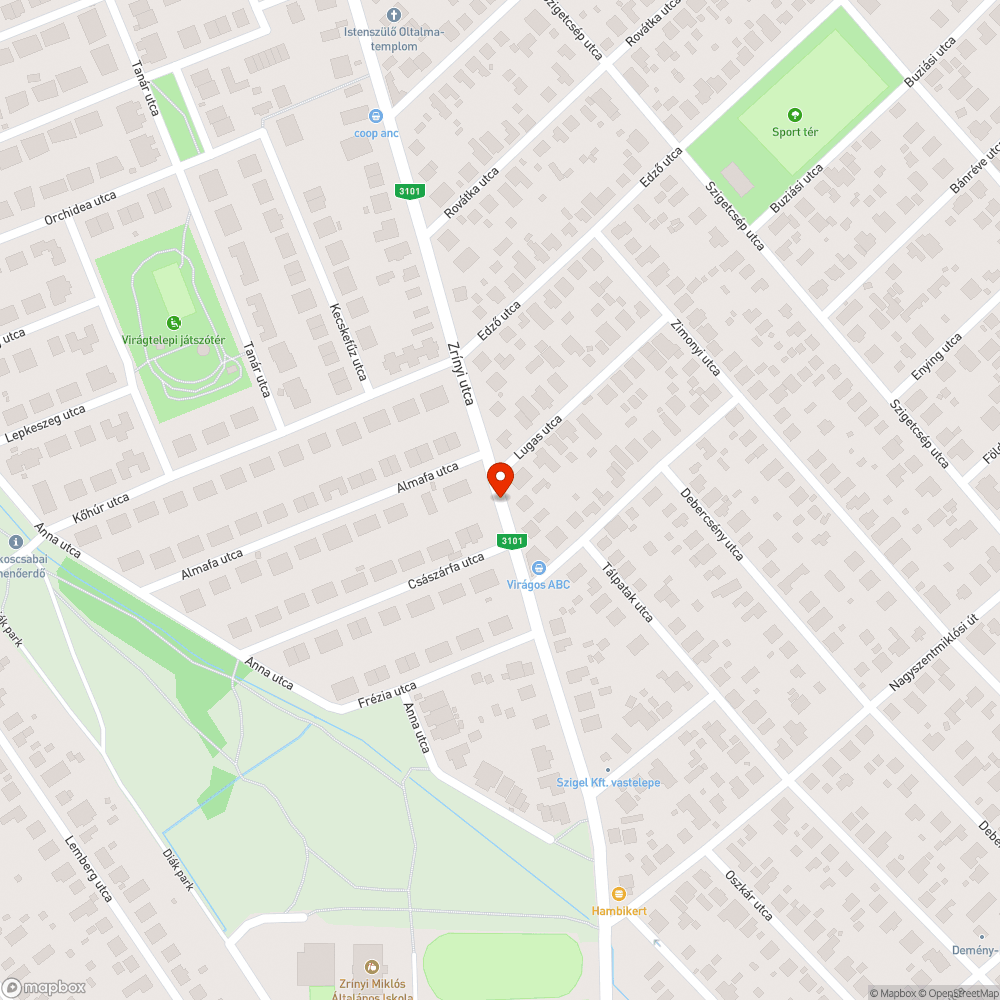 Szemetes árok bejelentés helye