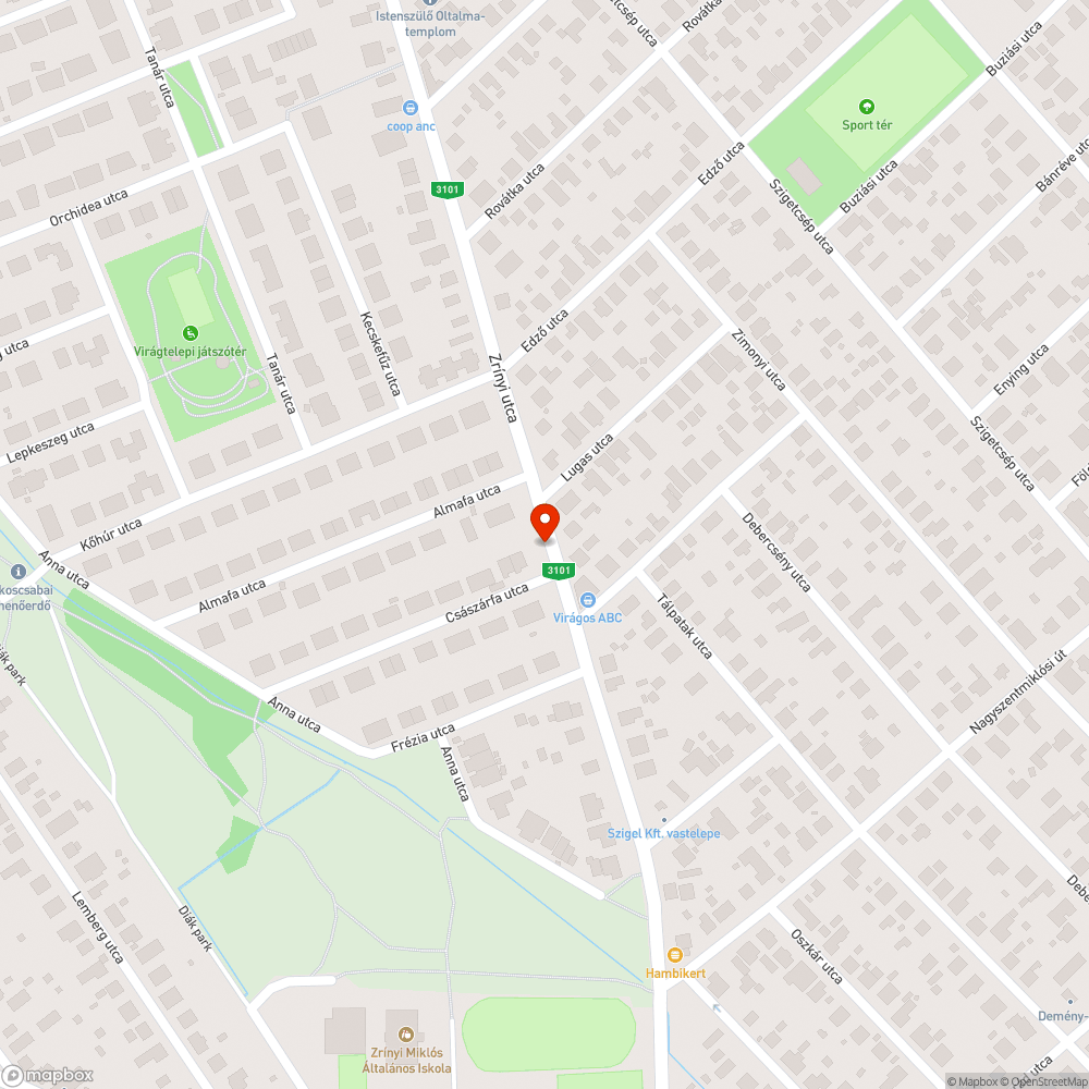 Firkált, elforgatott táblák bejelentés helye