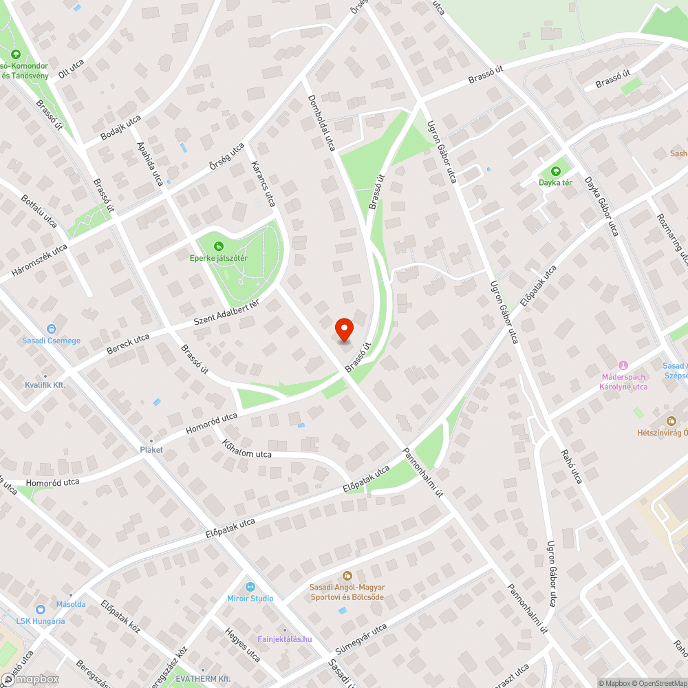 Magyar Posta fedlap bejelentés helye