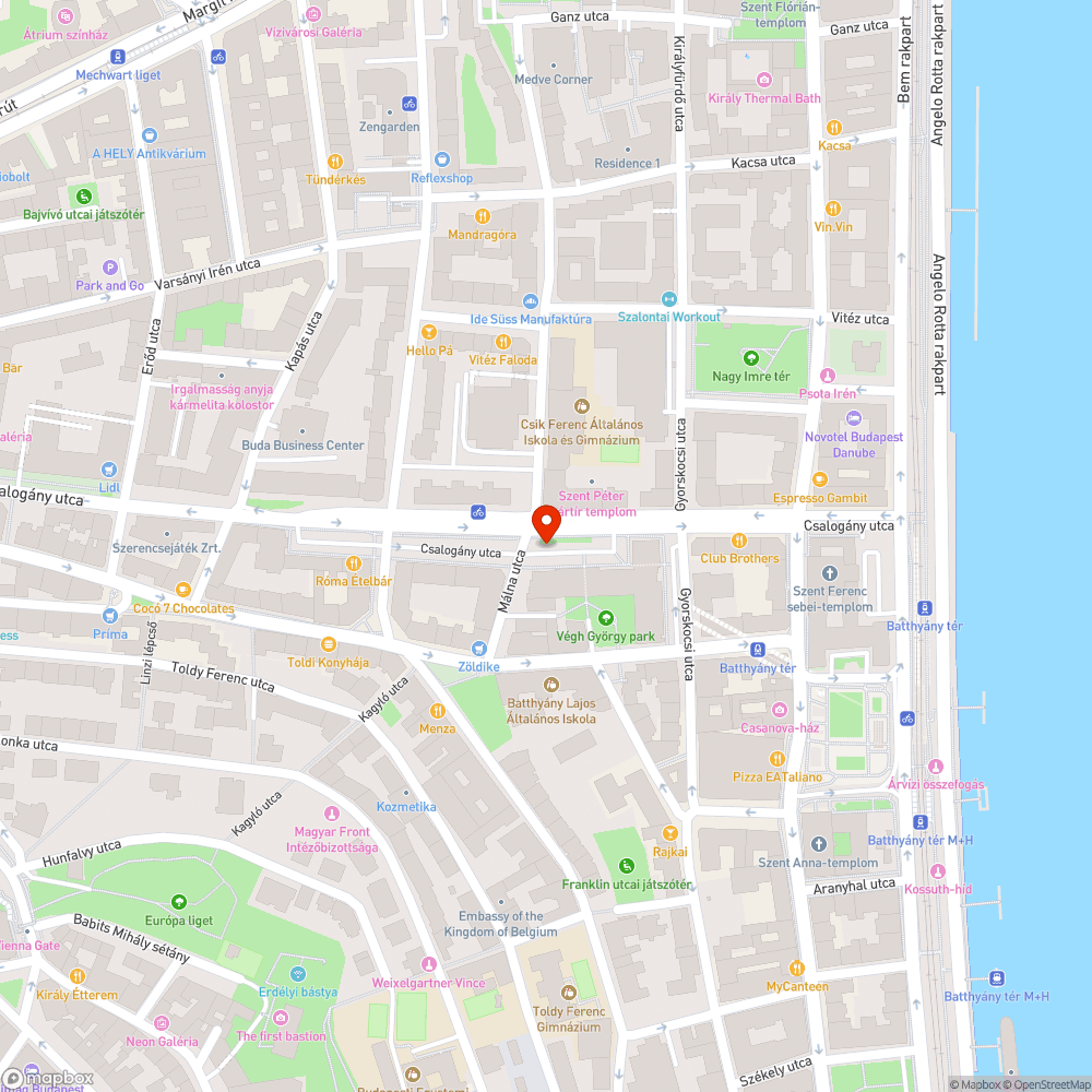 Elhagyott bója bejelentés helye