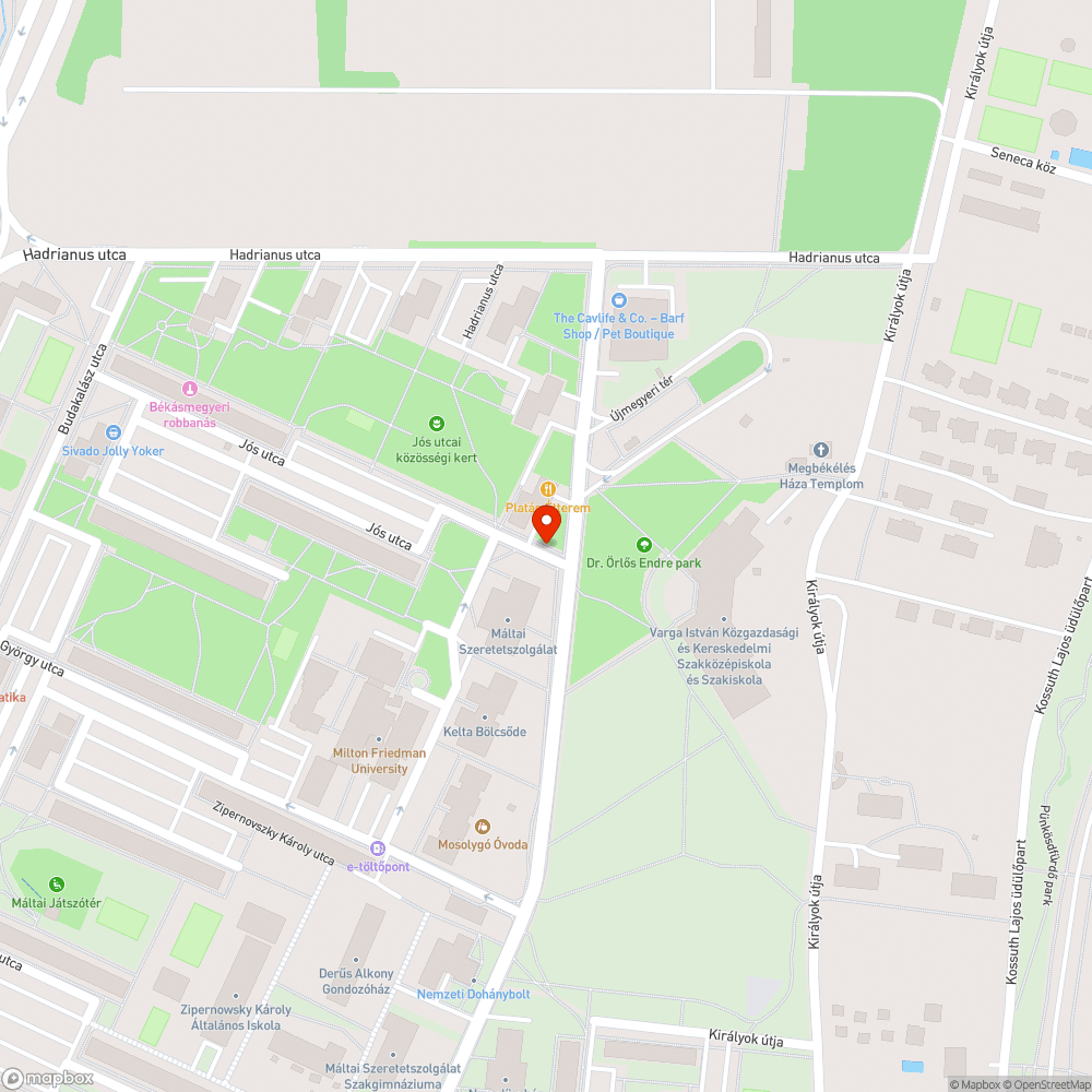 Tilos lenne parkolni bejelentés helye